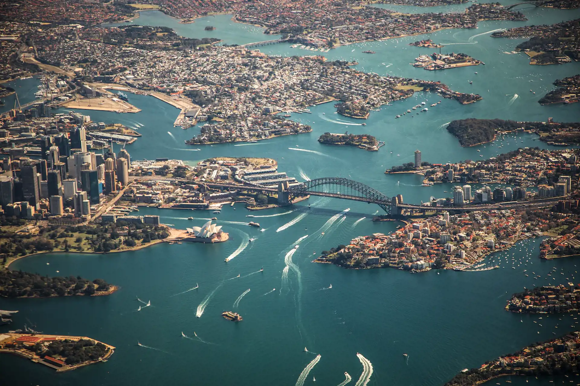 Sydney e Ilhas da Grande Barreira do Coral